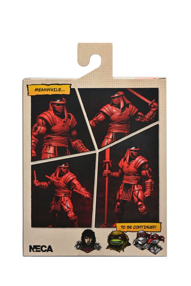 NECA Teenage Mutant Ninja Turtles (Mirage Comics) Actionfigur Red and Black Foot Enforcer 18 cm