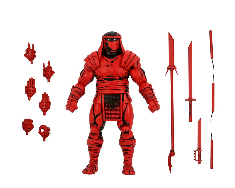 NECA Teenage Mutant Ninja Turtles (Mirage Comics) Actionfigur Red and Black Foot Enforcer 18 cm