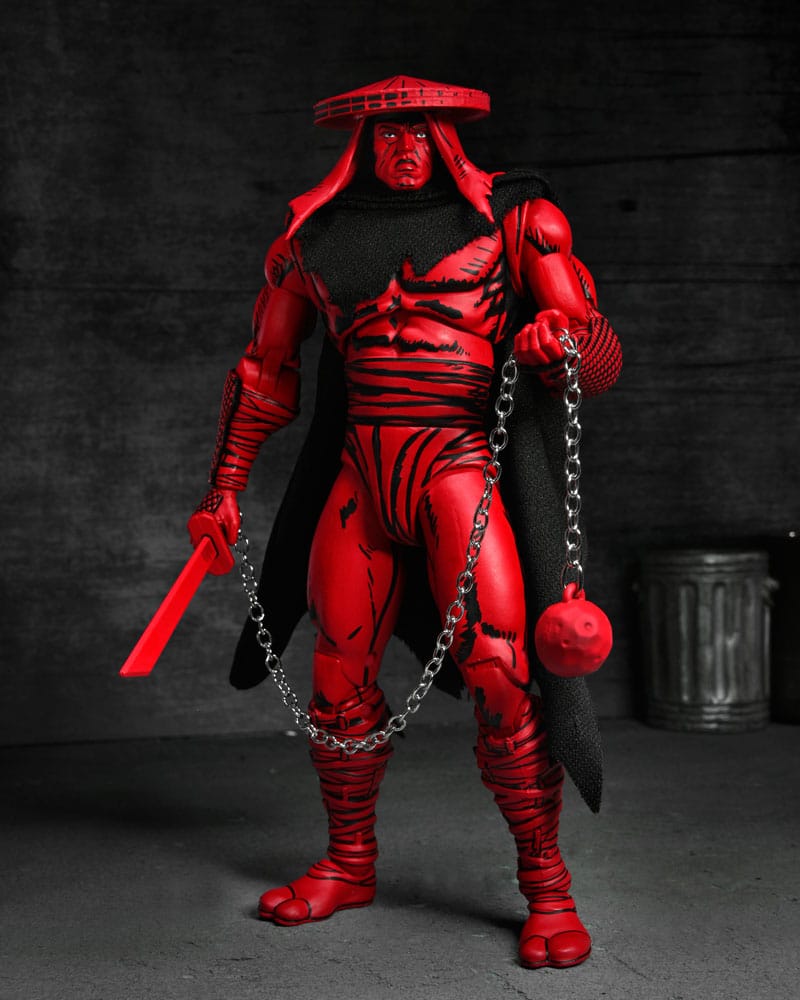 NECA Teenage Mutant Ninja Turtles (Mirage Comics) Actionfigur Red and Black Foot Assassin 18 cm