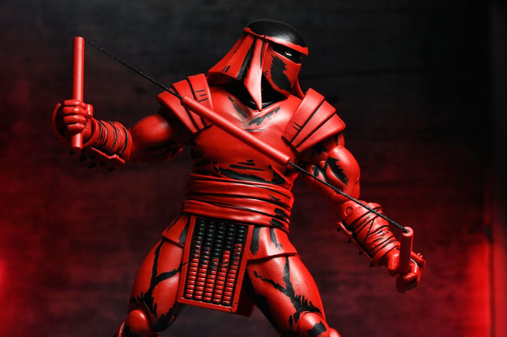 NECA Teenage Mutant Ninja Turtles (Mirage Comics) Actionfigur Red and Black Foot Enforcer 18 cm