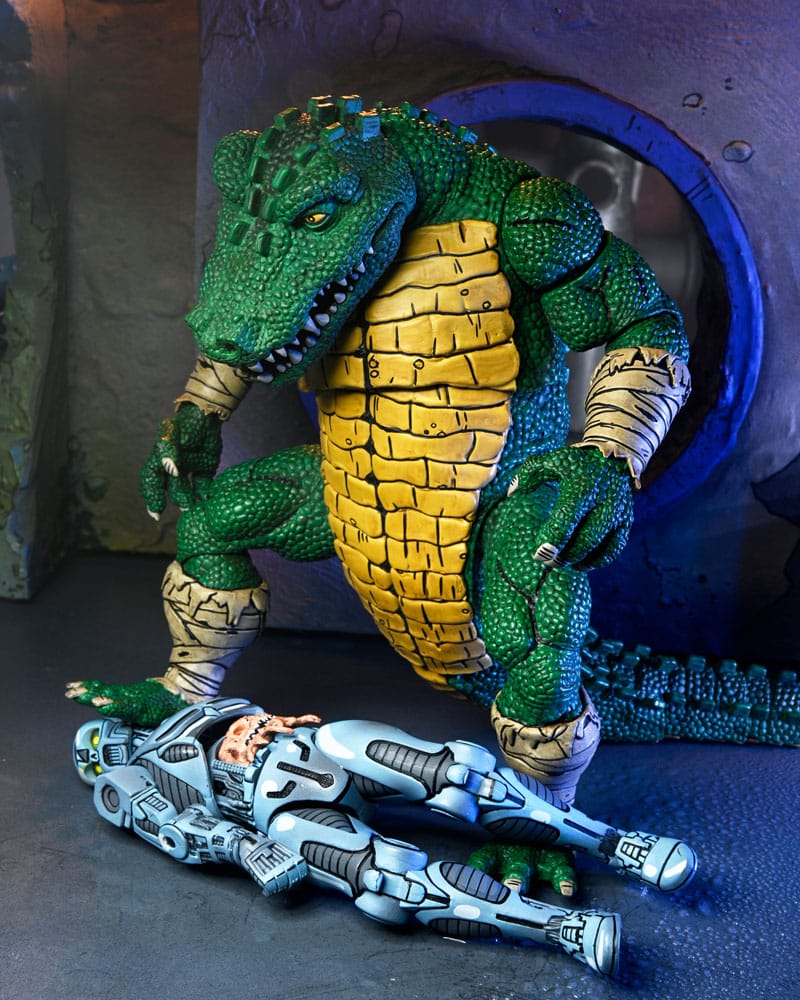 NECA Teenage Mutant Ninja Turtles Mirage Comics Leatherhead Actionfigur