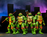 NECA Teenage Mutant Ninja Turtles (Mirage Comics) Leonardo Raphael Michelangelo Donatello 4er-Pack Actionfiguren
