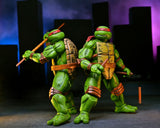 NECA Teenage Mutant Ninja Turtles (Mirage Comics) Leonardo Raphael Michelangelo Donatello 4er-Pack Actionfiguren