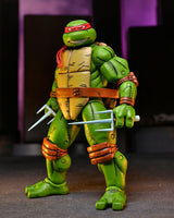 NECA Teenage Mutant Ninja Turtles (Mirage Comics) Leonardo Raphael Michelangelo Donatello 4er-Pack Actionfiguren