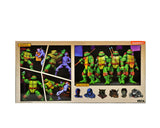 NECA Teenage Mutant Ninja Turtles (Mirage Comics) Leonardo Raphael Michelangelo Donatello 4er-Pack Actionfiguren