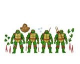 NECA Teenage Mutant Ninja Turtles (Mirage Comics) Leonardo Raphael Michelangelo Donatello 4er-Pack Actionfiguren