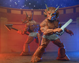 NECA Teenage Mutant Ninja Turtles (Mirage Comics) Triceraton Gladiator Actionfigur
