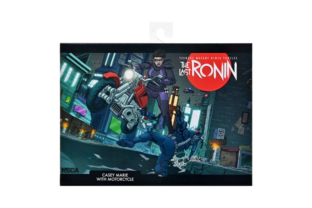 NECA Teenage Mutant Ninja Turtles (The Last Ronin The Lost Years) Actionfigur Casey Marie with Last Ronin Motorcycle 18