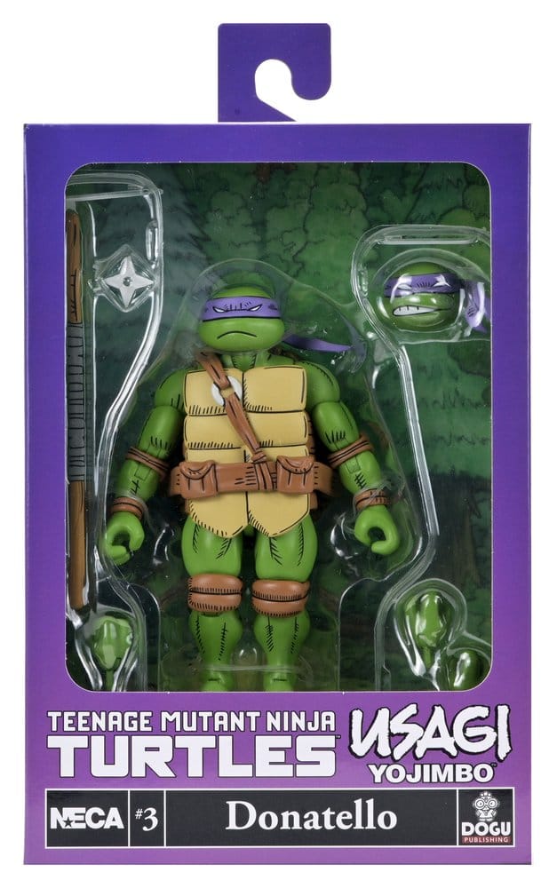 NECA Teenage Mutant Ninja Turtles Usagi Yojimbo Ultimate Donatello Actionfigur