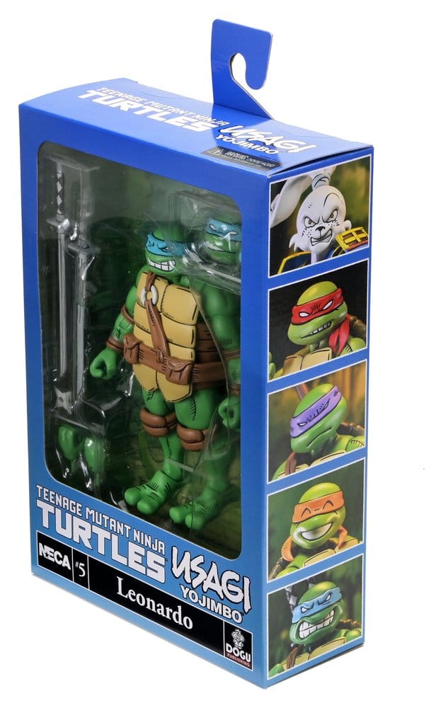 NECA Teenage Mutant Ninja Turtles Usagi Yojimbo Ultimate Leonardo Actionfigur