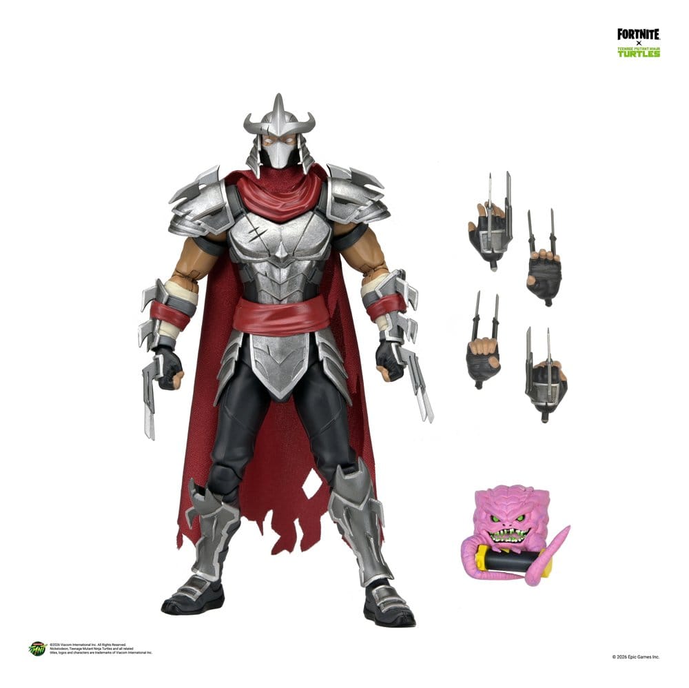 NECA Teenage Mutant Ninja Turtles x Fortnite Shredder Actionfigur