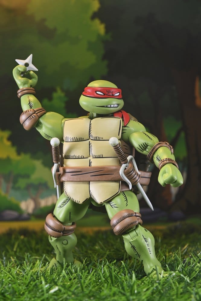 NECA Teenage Mutant Ninja Turtles X Ultimate Usagi Yojimbo Raphael Actionfigur