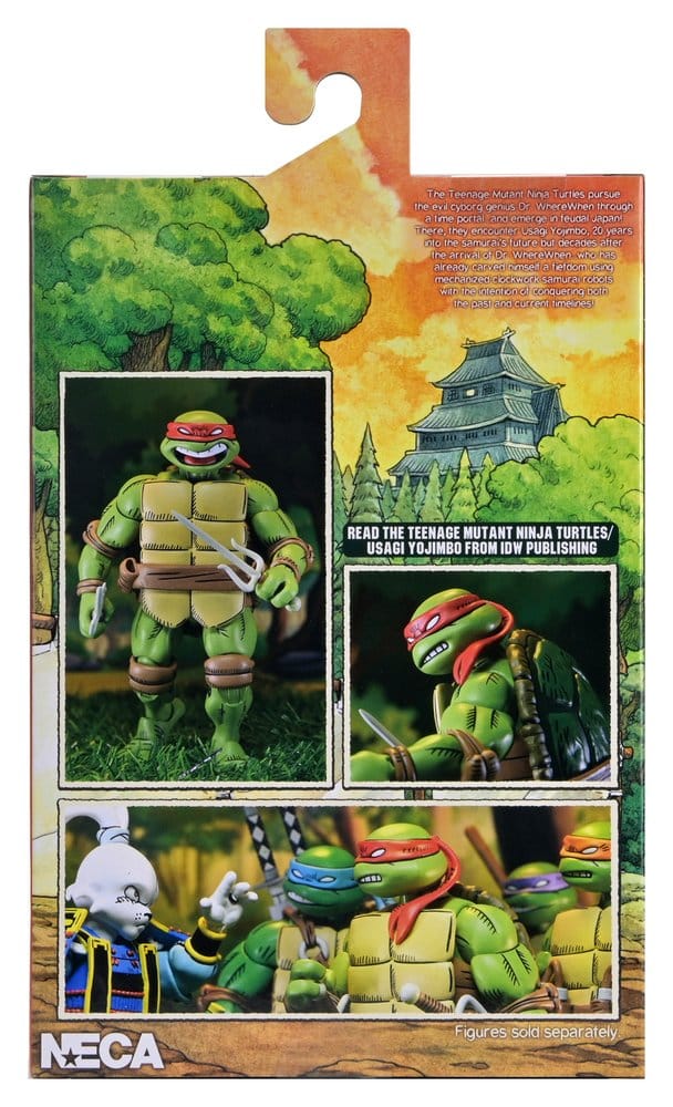 NECA Teenage Mutant Ninja Turtles X Ultimate Usagi Yojimbo Raphael Actionfigur
