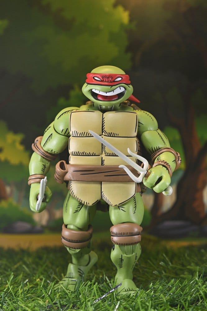 NECA Teenage Mutant Ninja Turtles X Ultimate Usagi Yojimbo Raphael Actionfigur