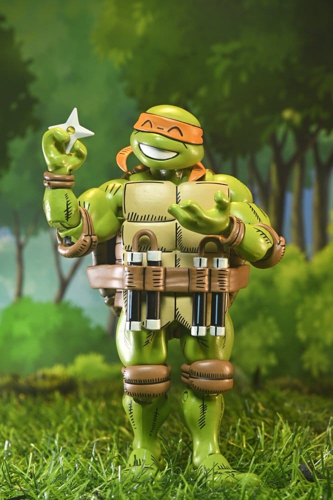 NECA Teenage Mutant Ninja Turtles x Usagi Yojimbo Ultimate Michelangelo Actionfigur