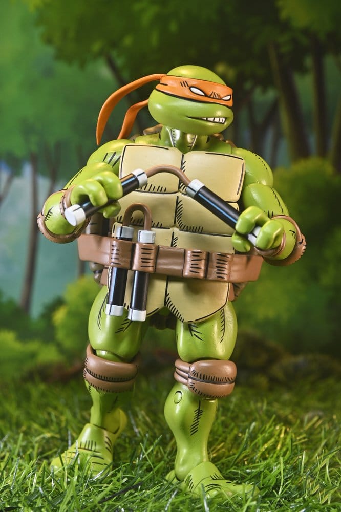NECA Teenage Mutant Ninja Turtles x Usagi Yojimbo Ultimate Michelangelo Actionfigur