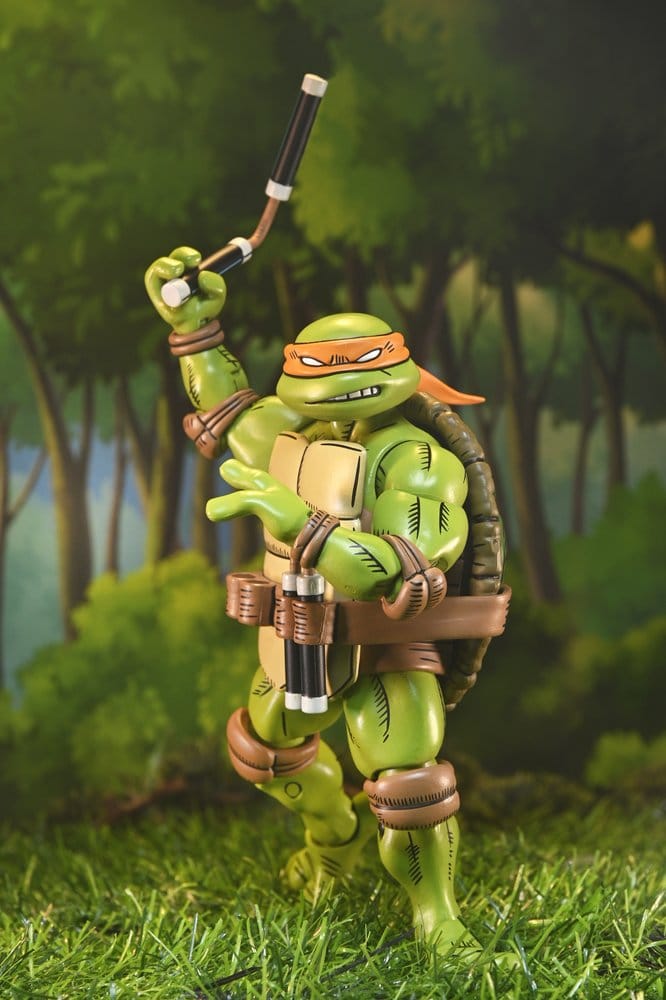 NECA Teenage Mutant Ninja Turtles x Usagi Yojimbo Ultimate Michelangelo Actionfigur