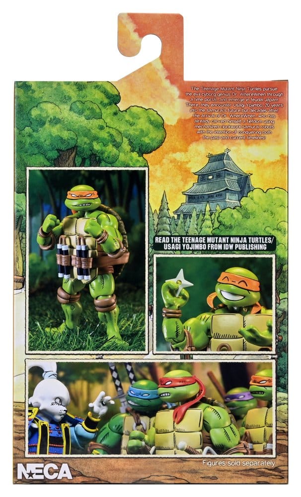 NECA Teenage Mutant Ninja Turtles x Usagi Yojimbo Ultimate Michelangelo Actionfigur