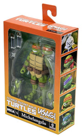 NECA Teenage Mutant Ninja Turtles x Usagi Yojimbo Ultimate Michelangelo Actionfigur