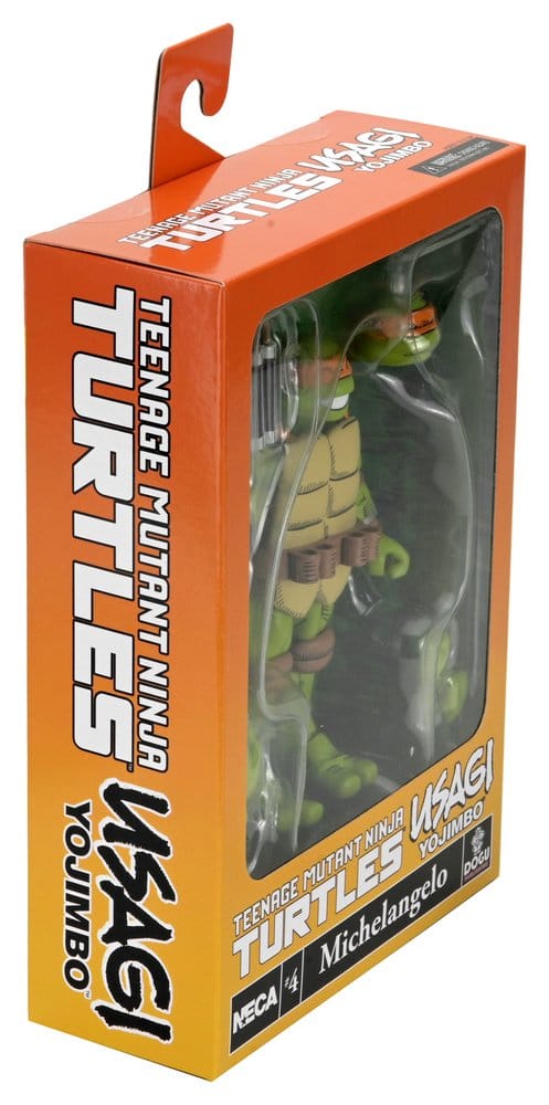 NECA Teenage Mutant Ninja Turtles x Usagi Yojimbo Ultimate Michelangelo Actionfigur