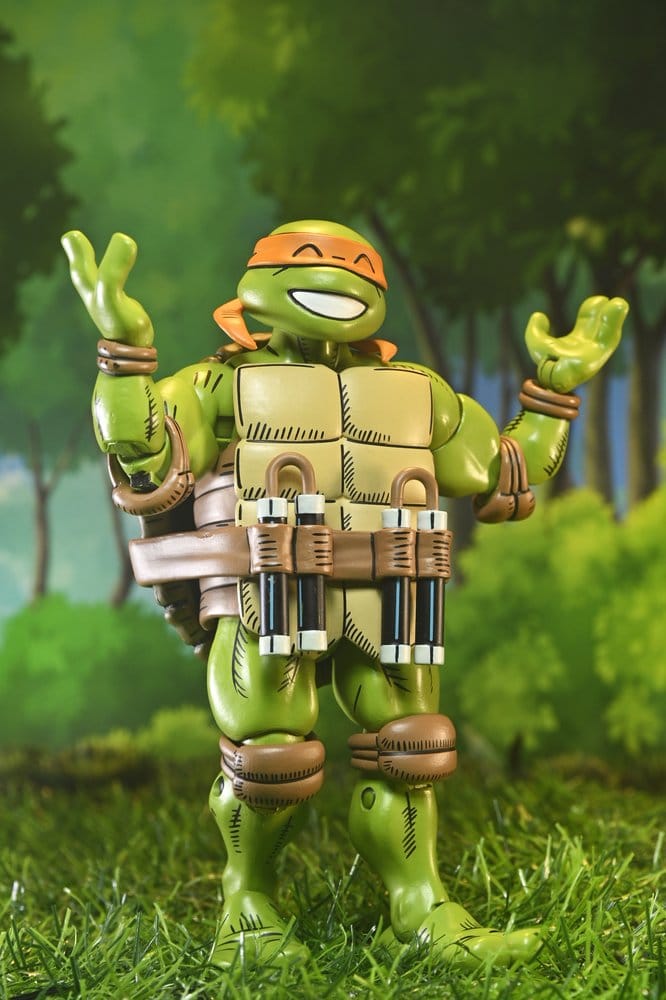 NECA Teenage Mutant Ninja Turtles x Usagi Yojimbo Ultimate Michelangelo Actionfigur