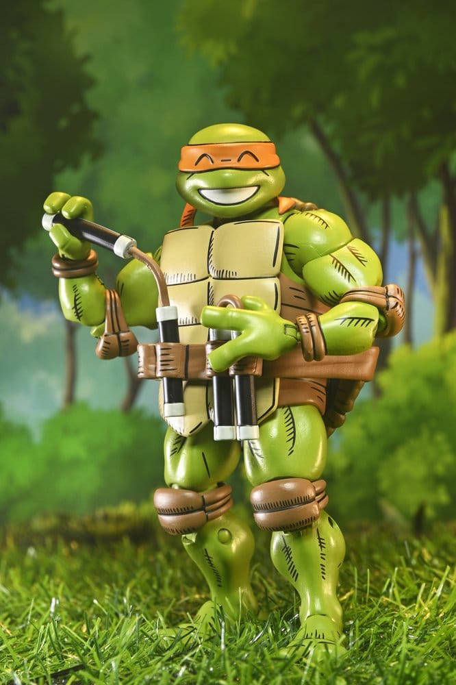 NECA Teenage Mutant Ninja Turtles x Usagi Yojimbo Ultimate Michelangelo Actionfigur