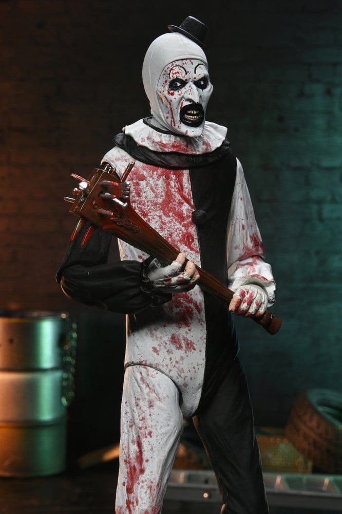 NECA Terrifier 2 Ultimate Actionfigur Art the Clown (Blood Splattered) 18 cm