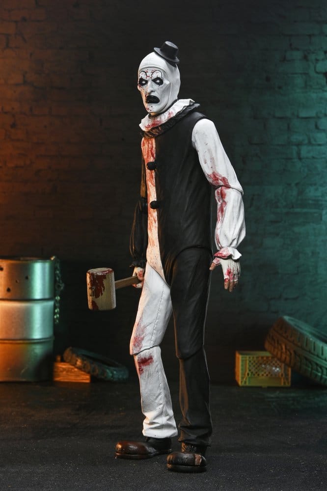 NECA Terrifier 2 Ultimate Actionfigur Art the Clown (Blood Splattered) 18 cm