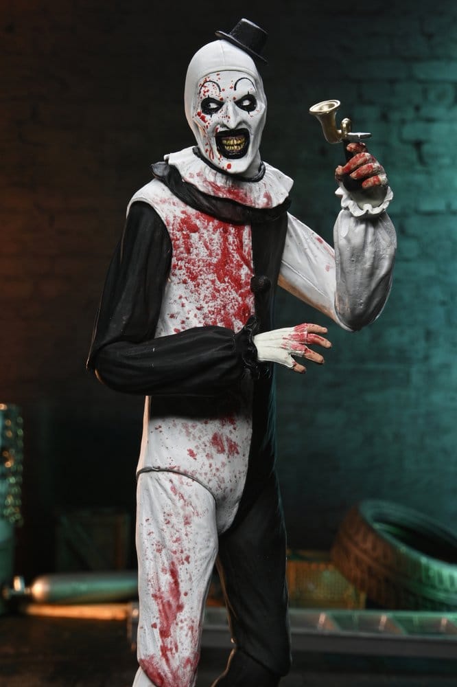 NECA Terrifier 2 Ultimate Actionfigur Art the Clown (Blood Splattered) 18 cm