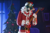 NECA Terrifier 3 Toony Terrors Art the Clown Santa Suit Bloody Version Actionfigur