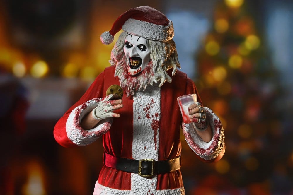 NECA Terrifier 3 Ultimate Santa Suit Art the Clown (Bloody Version) Actionfigur