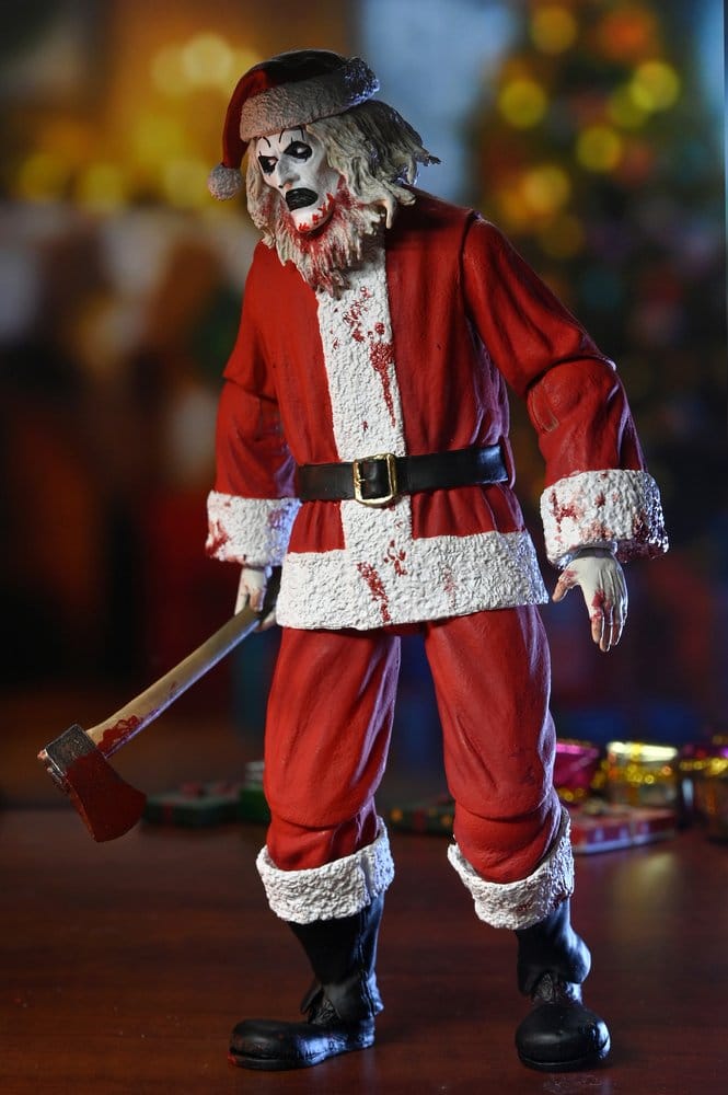 NECA Terrifier 3 Ultimate Santa Suit Art the Clown (Bloody Version) Actionfigur