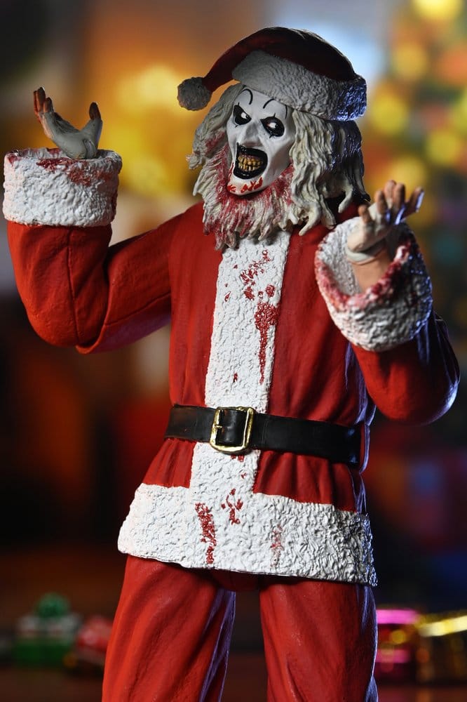 NECA Terrifier 3 Ultimate Santa Suit Art the Clown (Bloody Version) Actionfigur