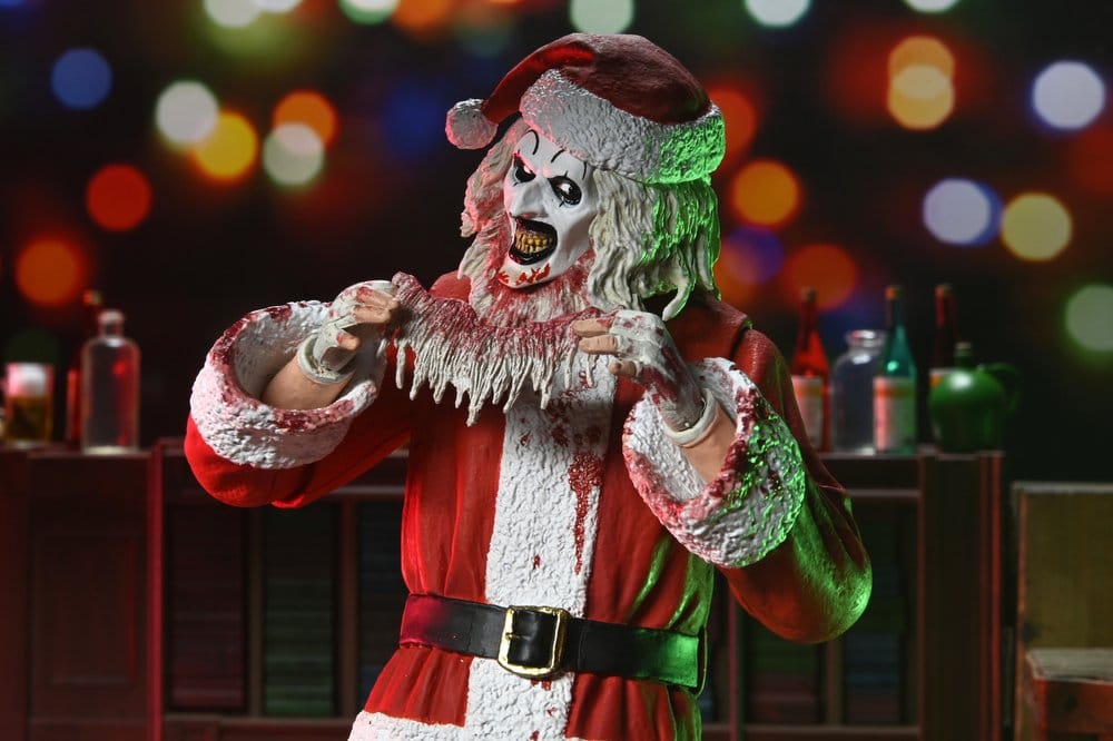 NECA Terrifier 3 Ultimate Santa Suit Art the Clown (Bloody Version) Actionfigur