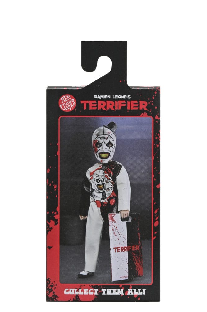 NECA Terrifier Art the Clown Ben Cooper Costume Series 9 Actionfigur