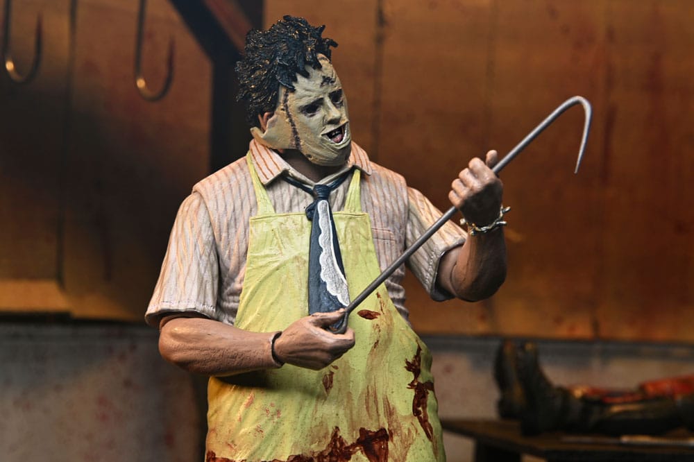 NECA Texas Chainsaw Massacre Leatherface 50th Anniversary Clothed Actionfigur