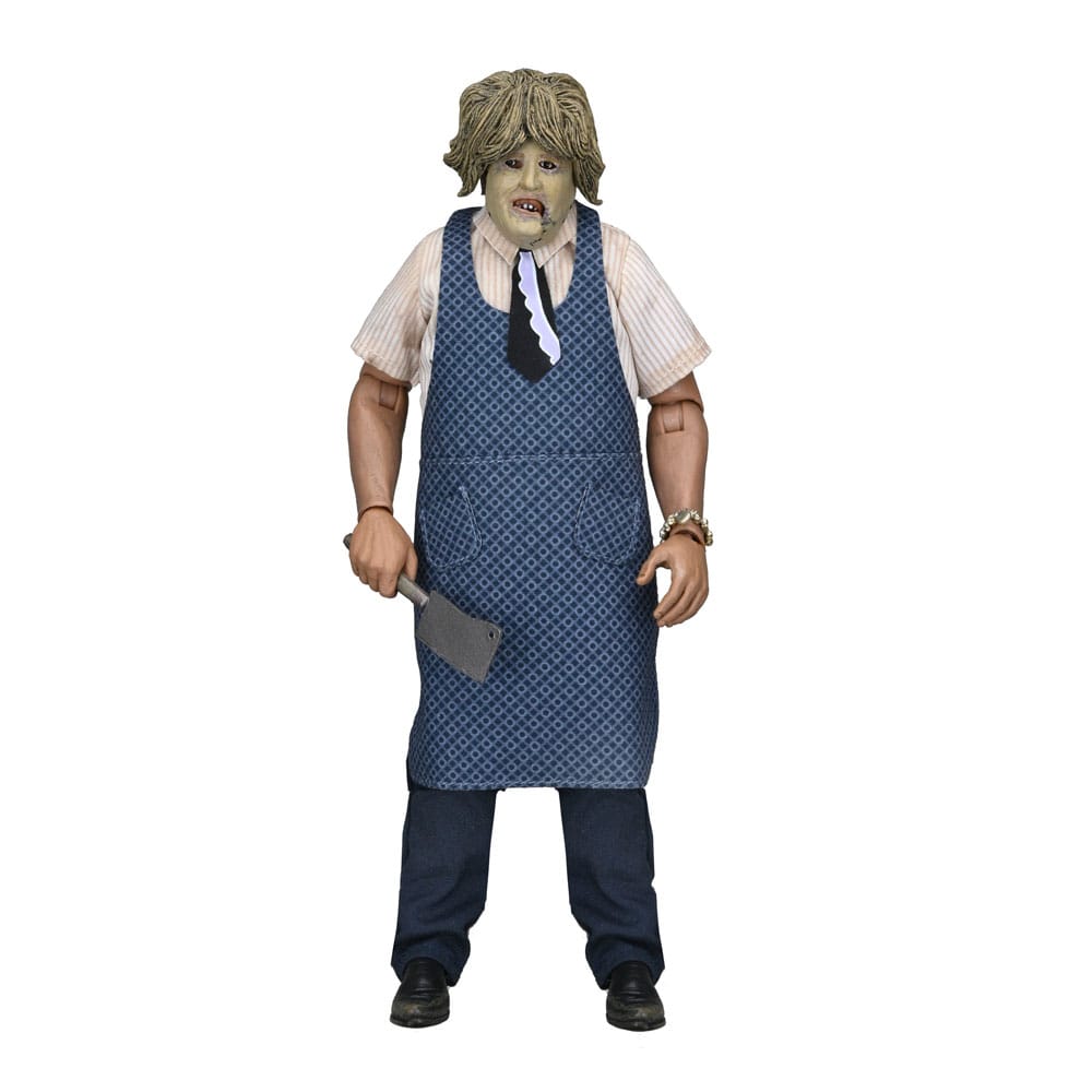 NECA Texas Chainsaw Massacre Leatherface With Old Lady Mask Clothed Actionfigur