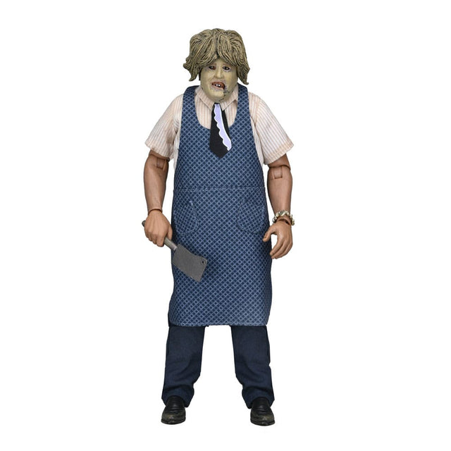NECA Texas Chainsaw Massacre Leatherface With Old Lady Mask Clothed Actionfigur