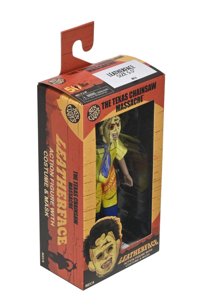 NECA The Texas Chainsaw Massacre Leatherface Ben Cooper Costume Series 9 Actionfigur