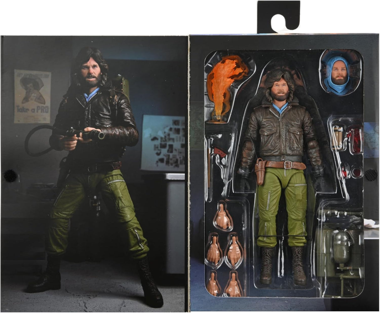 NECA The Thing Ultimate MacReady Station Survival Actionfigur