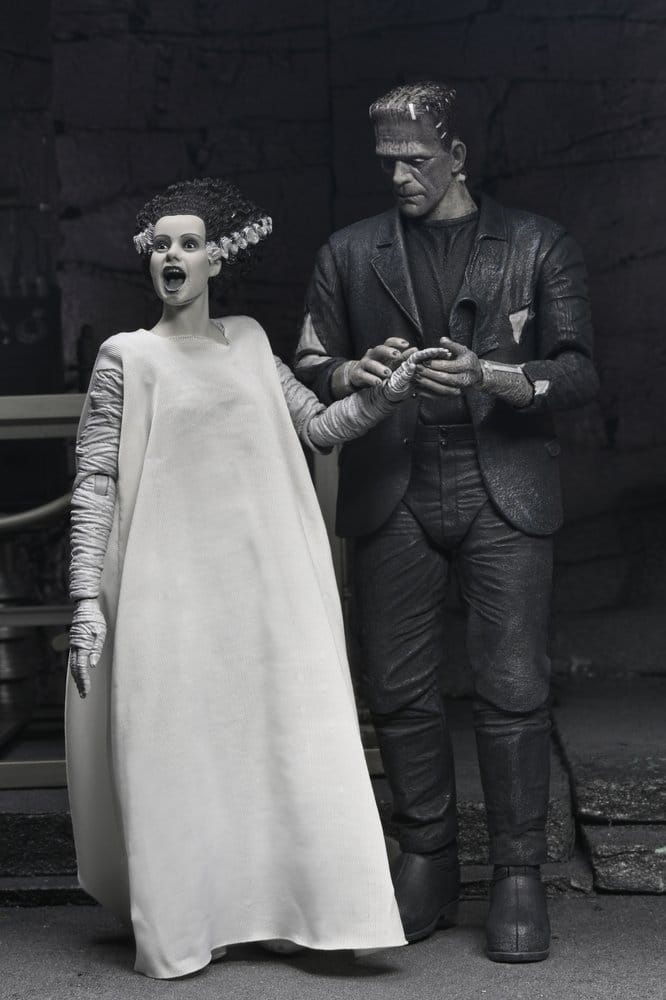 NECA Universal Monsters Frankensteins Braut 2er-Pack Actionfiguren