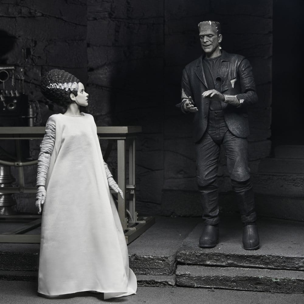 NECA Universal Monsters Frankensteins Braut 2er-Pack Actionfiguren