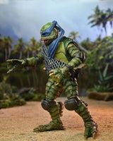 NECA Universal Monsters/Teenage Mutant Ninja Turtles Leonardo as the Creature Actionfigur
