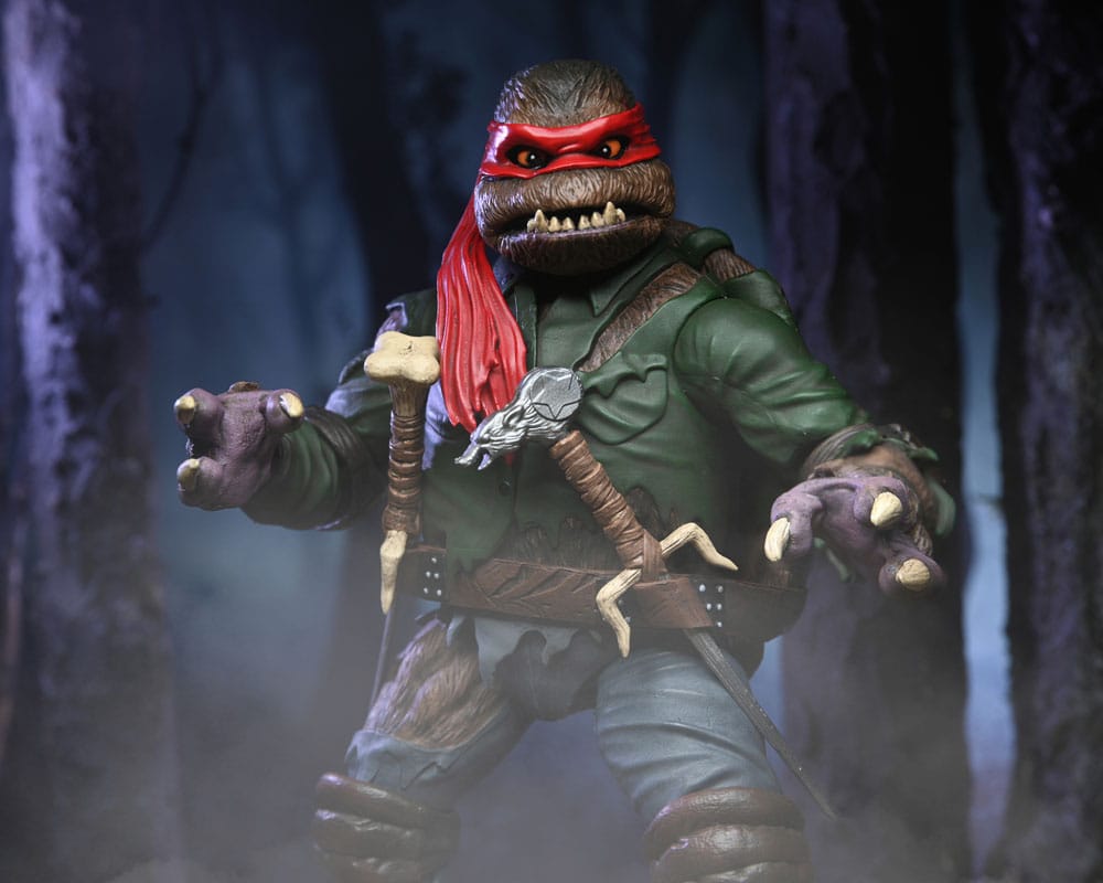 NECA Universal Monsters/Teenage Mutant Ninja Turtles Raphael as the Wolfman Actionfigur