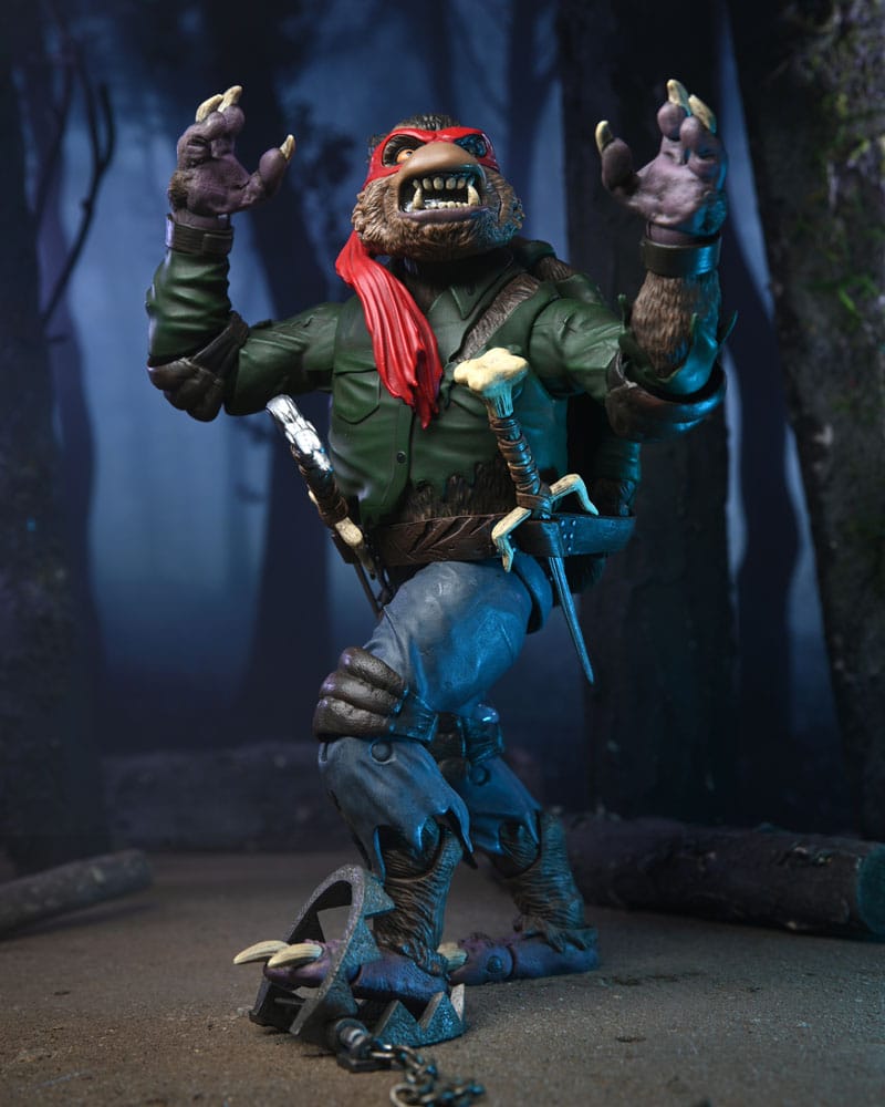 NECA Universal Monsters/Teenage Mutant Ninja Turtles Raphael as the Wolfman Actionfigur