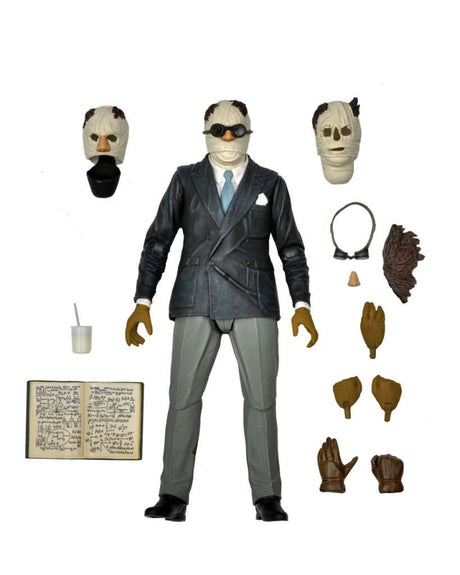NECA Universal Monsters - Ultimate Invisible Man 18 cm Actionfigur
