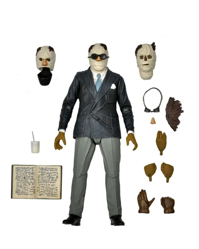 NECA Universal Monsters Ultimate Invisible Man Actionfigur