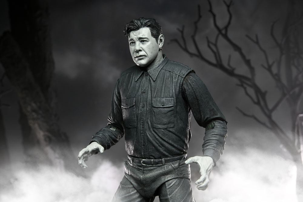 NECA Universal Monsters Ultimate The Wolf Man (Black & White) Actionfigur