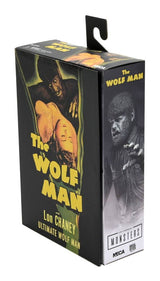 NECA Universal Monsters Ultimate The Wolf Man (Black & White) Actionfigur