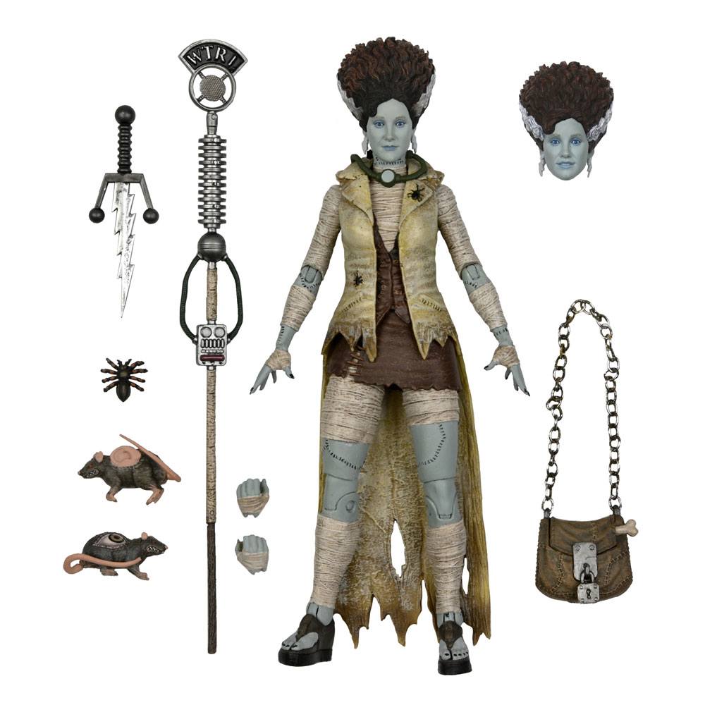 NECA Universal Monsters x Teenage Mutant Ninja Turtles April as The Bride Actionfigur